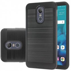LG Stylo 4 / Stylus 4 Armor Hybrid Case (Black)